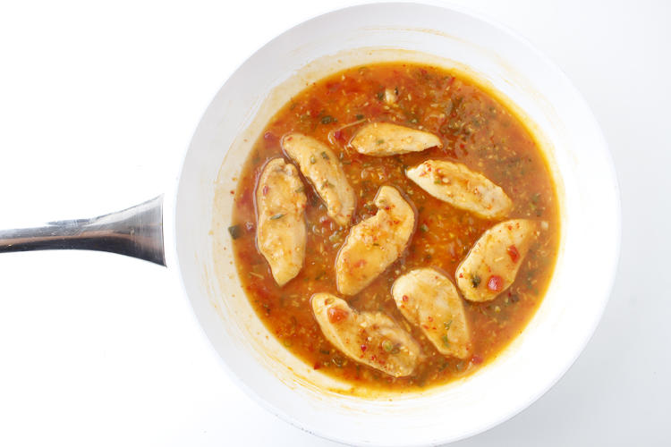 Sweet Chilli Chicken With Broccoli Rice Recipe Gousto