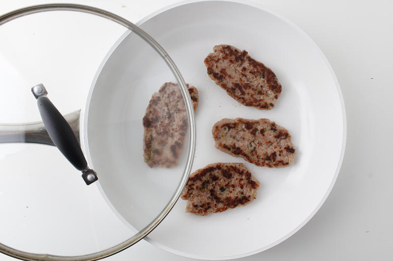 Sausage Burger & Sweet Onion Mayo Recipe Gousto