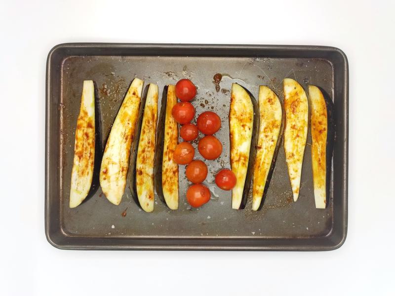 Harissa Aubergine & Apricot Tagine Recipe Gousto