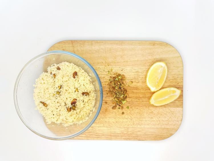 Harissa Aubergine & Apricot Tagine Recipe Gousto