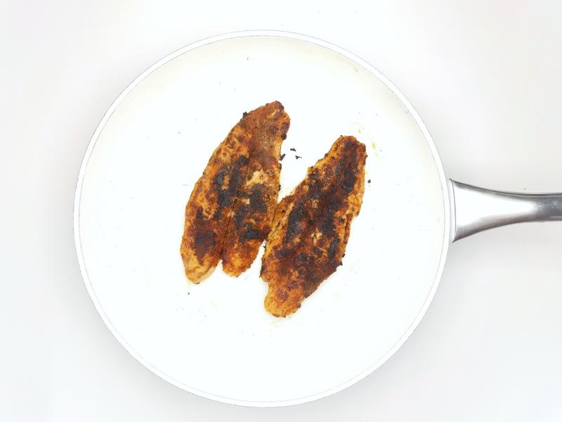 10Min Blackened Fish Tacos & Pineapple Salsa Recipe Gousto