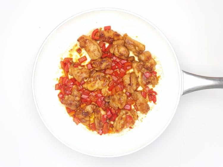 Sticky Chilli Chicken With Salt & Pepper Chips Recipe Gousto